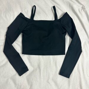 Hollister recharge shoulder top